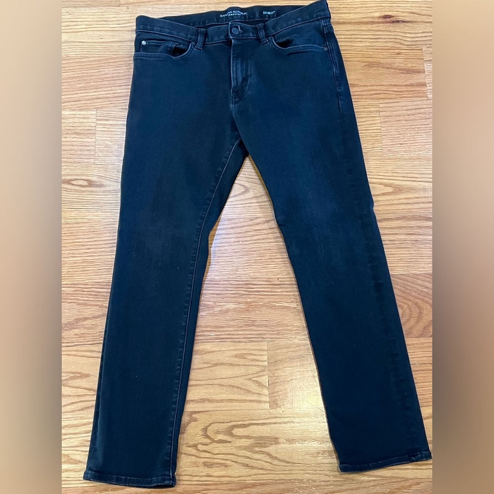 Men’s Banana Republic Traveler Jeans - Black